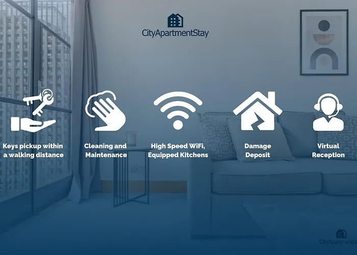 Eiffel Tower & Faubourg - 1br - Cityapartmentstay شقة *